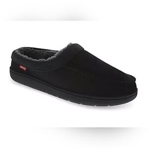 Levi's Men's Black Slip-On Loafers